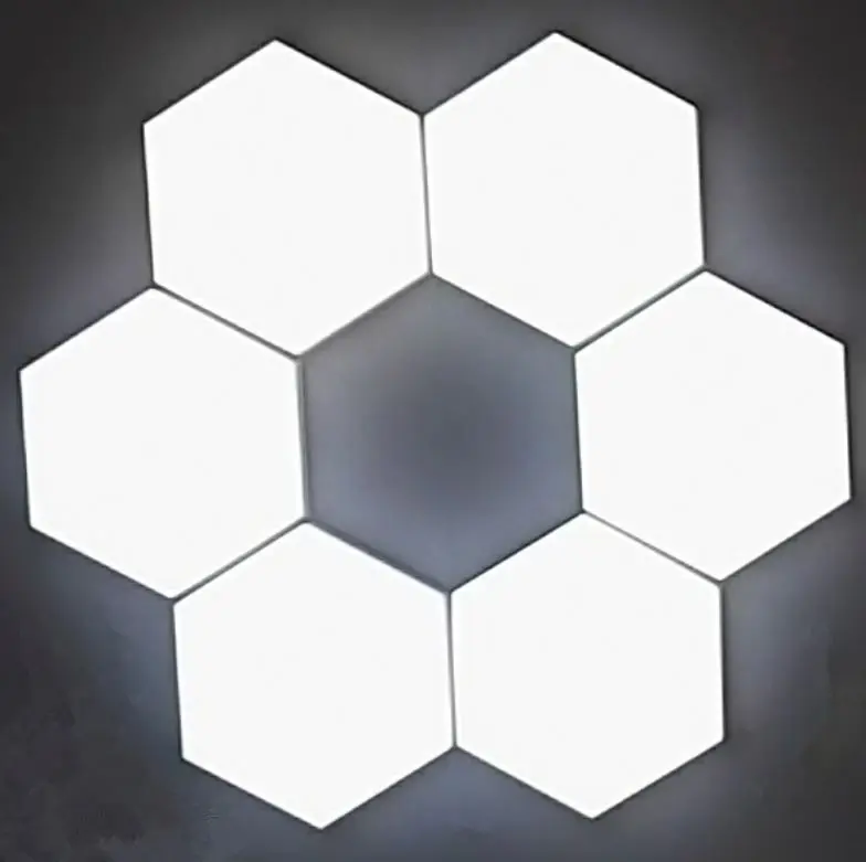 Led Ceiling Down Light Factory Direct Selling 12W Hexagon Ultra Slim Surface Mounted Hexagon Wall Ceiling Lamp 3000-6000k CN;GUA