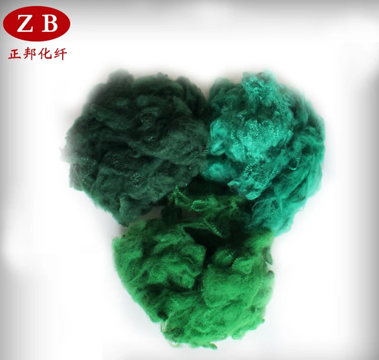 regenerated polyester staple fiber wastes recycling