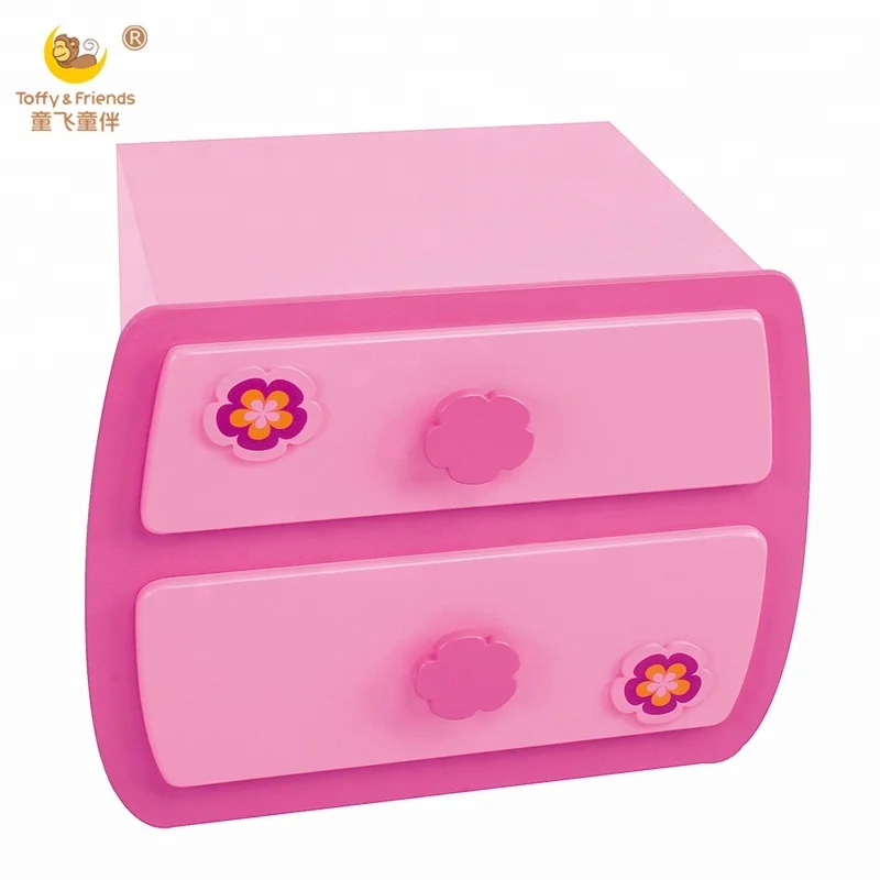 Wooden kids bedroom bedside cabinet