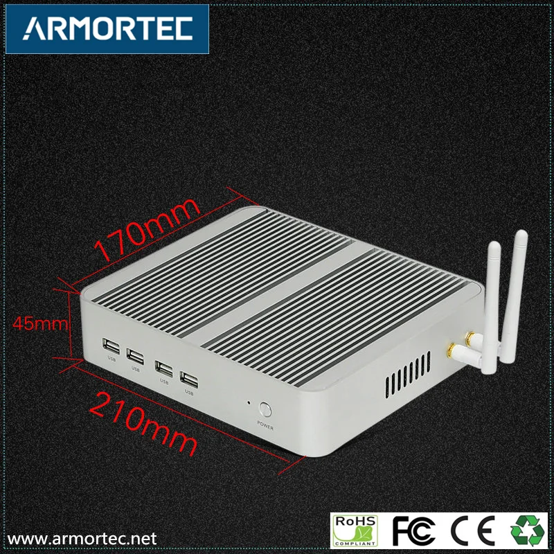 I5 6200U server 2012 с wi-fi доска мини-пк 4 ГБ оперативной памяти