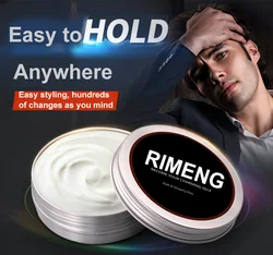 Индивидуальная торговая марка, не повреждает, увлажняющий мужской долговечный воск для причесок с сильной фиксацией