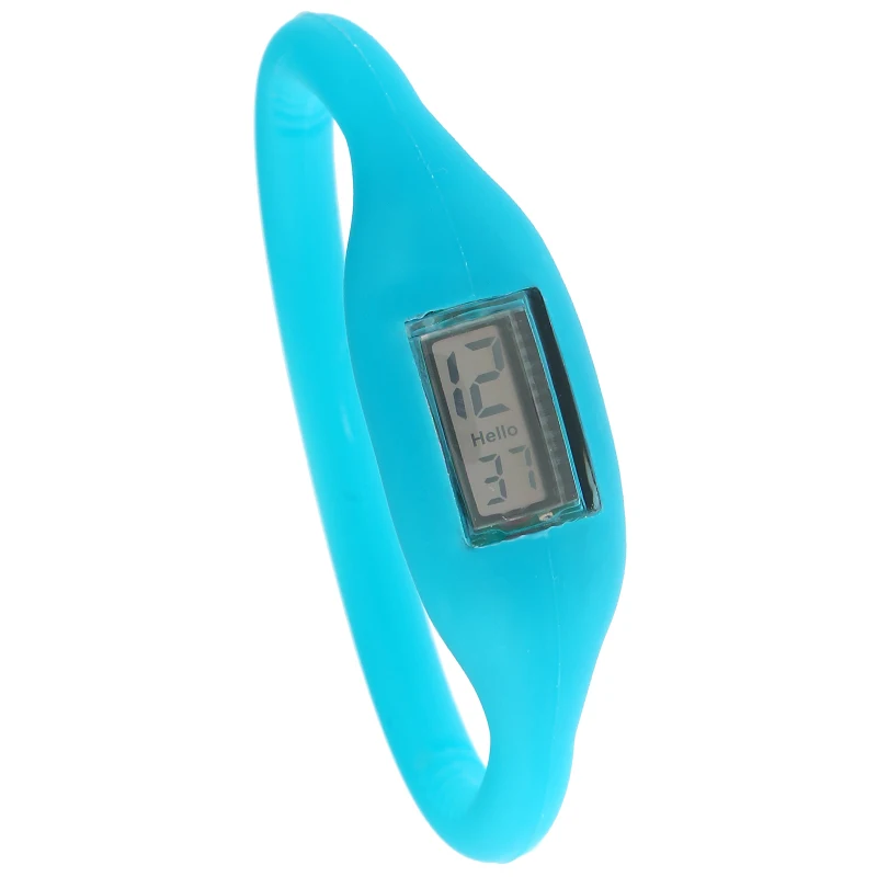 Часы наручные Ion спортивные для мужчин и женщин, модные водонепроницаемые (3 атм) с отрицательным силиконовым желеобразным резиновым покрытием