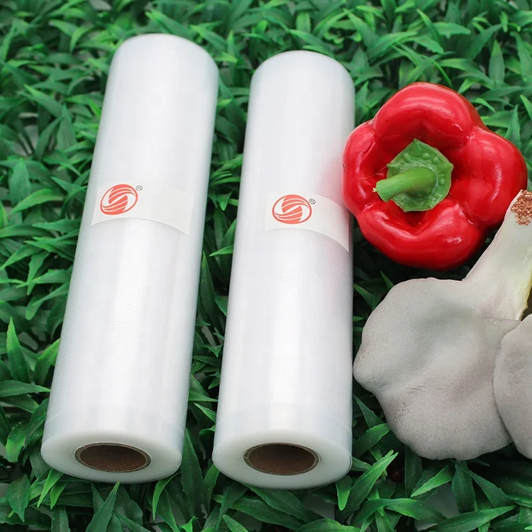 Household Food Packaging Embossed Roll Vacuum Sealer Bags