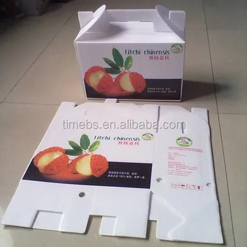 Waterproof raw material multipurpose  plastic corrugated food container and storage box