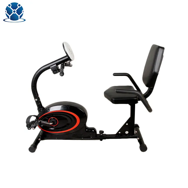 New Model bicycle Recumbent Fitness Equipment Commercial Gym Bike Stationary Exercise Bicycle With Backrest