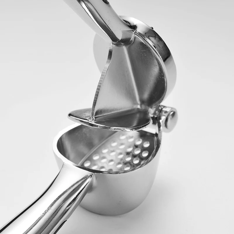 kitchen stainless steel zinc alloy ginger garlic slicer press crusher