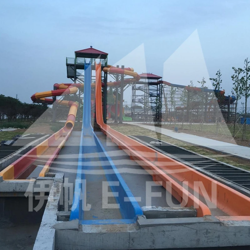 Shandong 100000 M2 аквапарк, стекловолоконная водная горка, оборудование для аквапарка