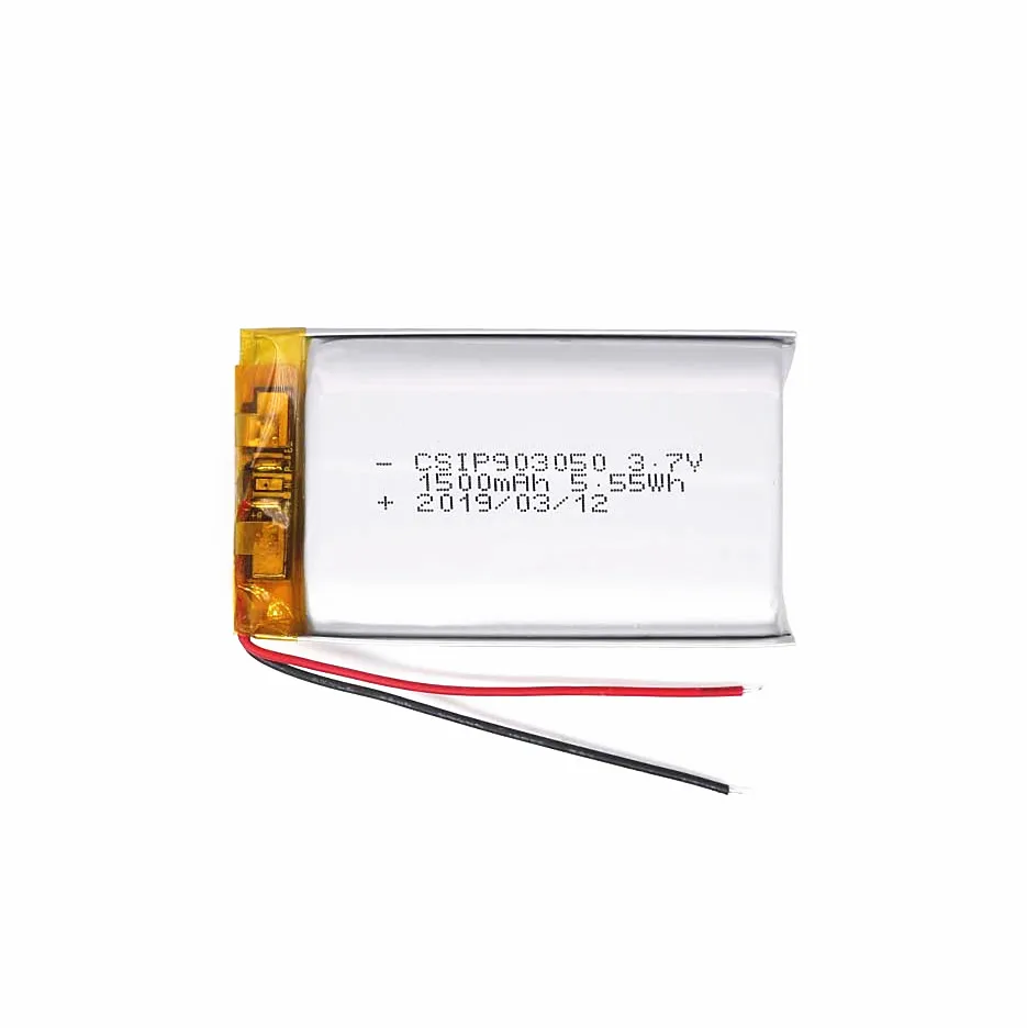 IEC 3 7 v 903050 1500mah литий-ионный полимерный аккумулятор для цифровых