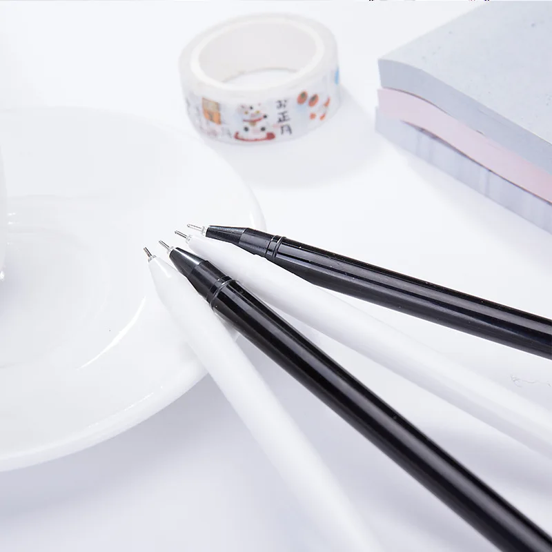 Wholesale bulk 0.38mm black ink novelty gel pen cat stylish gel pens for students