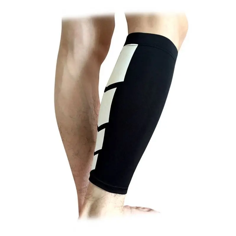 Compression Leg Sleeve Shin Guard Men Women Cycling Leg Warmers Running Football Basketball Sports Calf Support