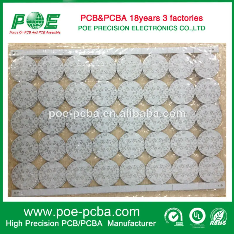 чиан наивысшей мощности fr4 2 слоев pcb прототип изготовление для света