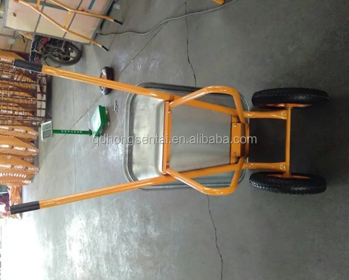 Russia Ukraine East Europe market model double wheel wheelbarrow wb6404b