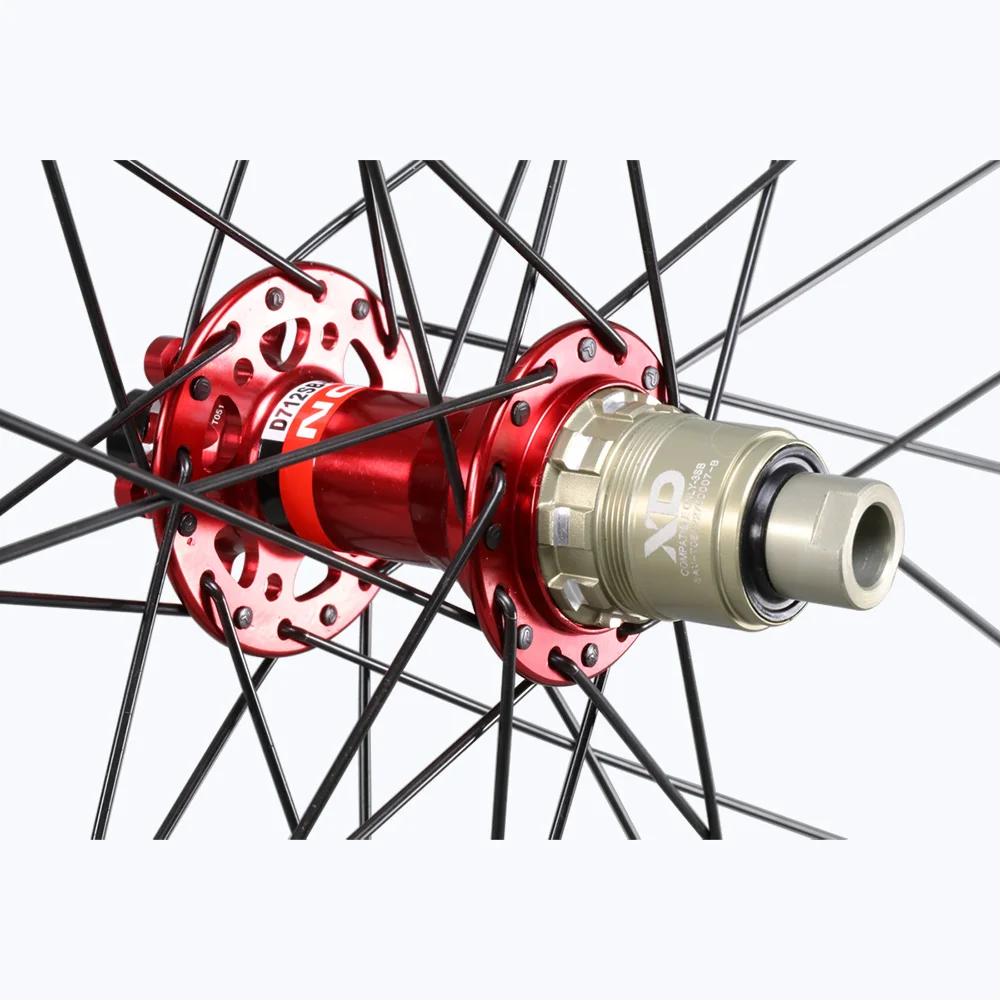 Hand-built Carbon T700 Rims Enduro Mtb/Fat/Snow Bike Wheels 27.5er Plus 110*15/148*12