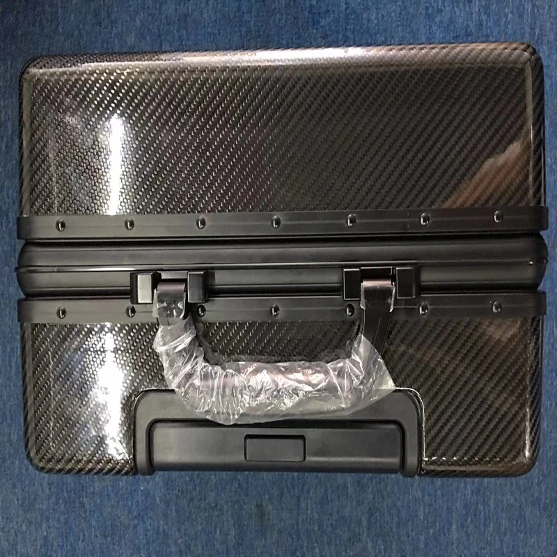 lightweight durable high quality real carbon fiber travel suitcase