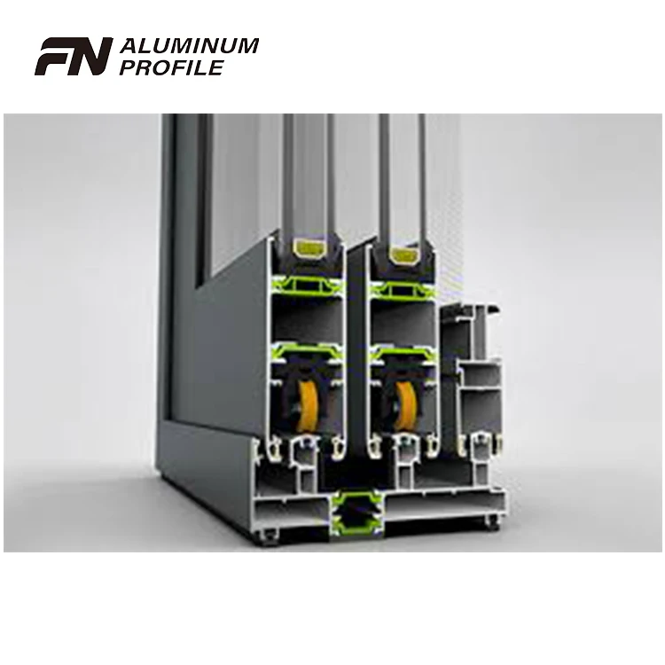 Алюминиевая рамка, Раздвижная стеклянная дверь, окно, терморазрыв, светодиодный экструзионный алюминиевый профиль