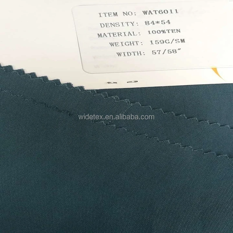 100% lyocell tencel plain weave fabric
