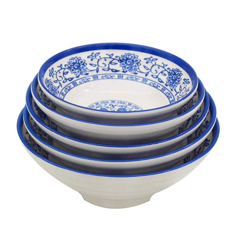 melamine serving bowl plastic ramen noodle bowl for wholesale