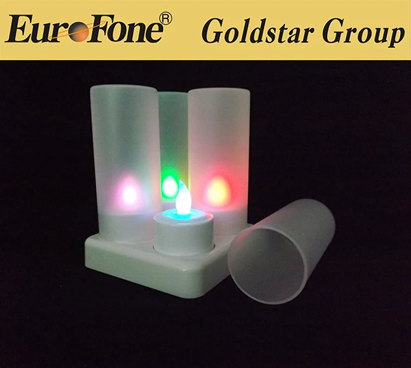 2015 новые дистанционного управления цвет изменение 4 шт. из светодиодов чайные