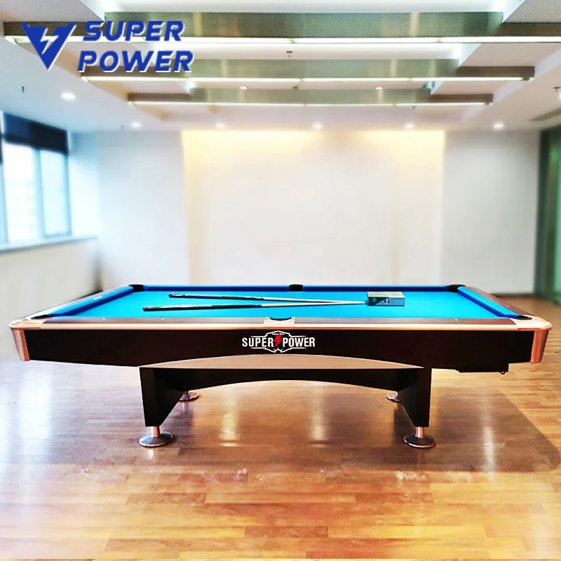 Factory price 9 ft American billiard pool table with slate on hot sale