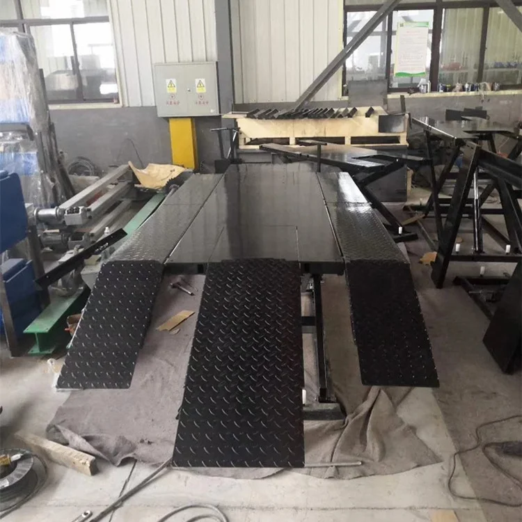 Economic 1.2m 900kg Hydraulic Driven motorcycle Lift For motorcycle Repair with good quality