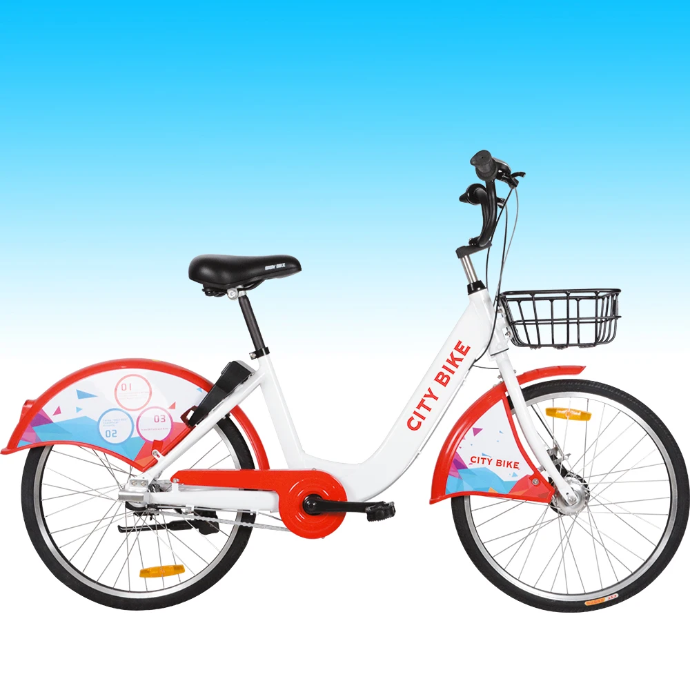 GOGOBIKE 24 inch aluminum alloy 6061 roller brake inner 3 speed bike rental