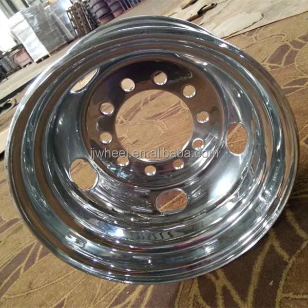 
Made in China chrome tubeless wheel for bus wheel 