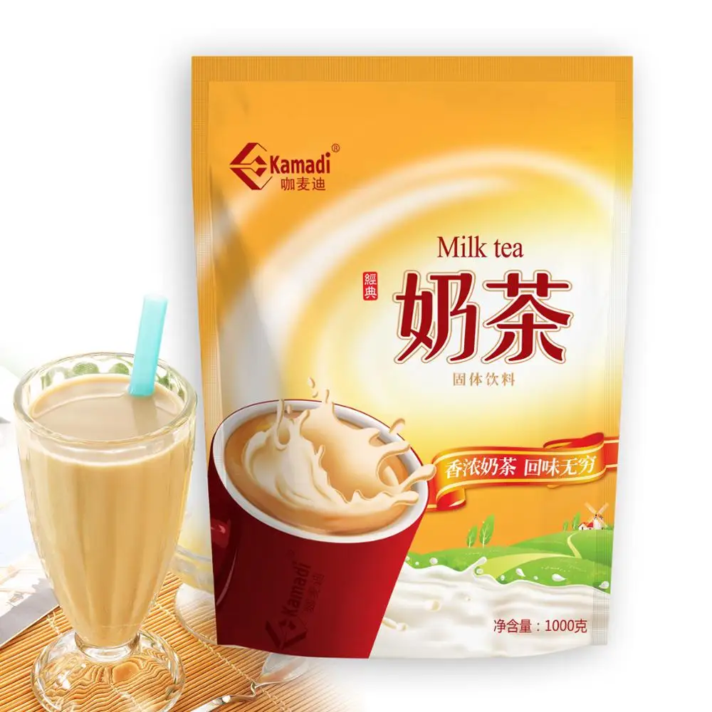 Bulk supply instant milk black tea non dairy creamer powder