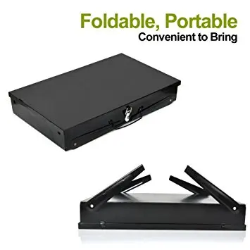 Portable Box bbq grill Folding suitcase bar b q grill