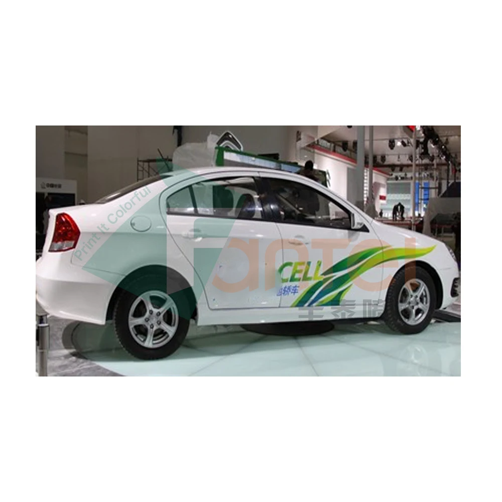 Lona Popular 140gsm 100 micron White Self Adhesive Vinyl Film