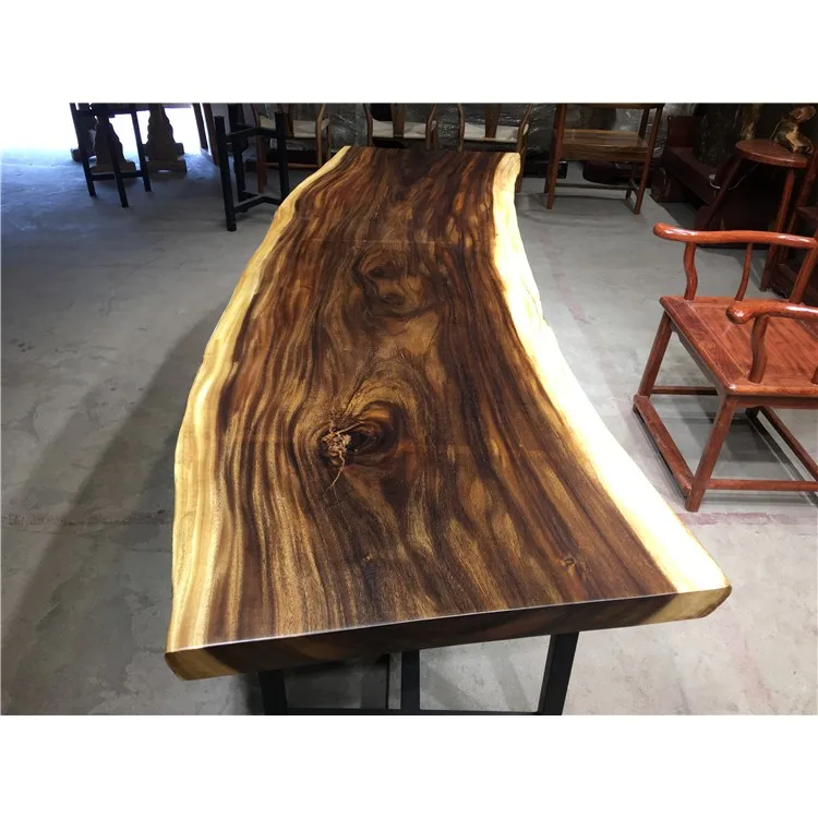  Hard Solid Wood Rustic Style Walnut