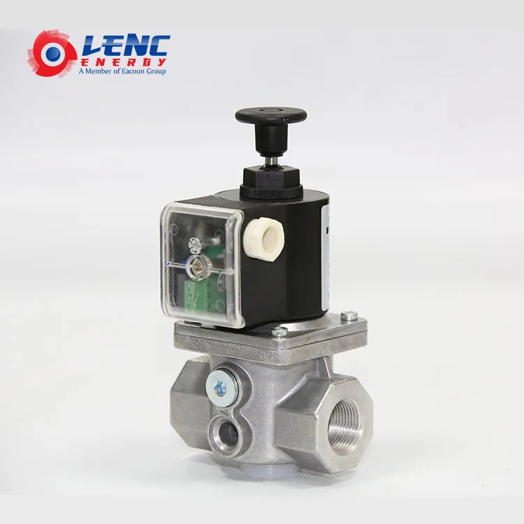 200/360mbar single coil solenoid  air control valve for gas oil burner