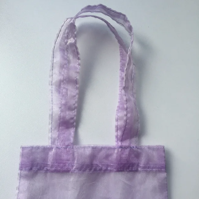 wholesale customized organza tote bag for wine