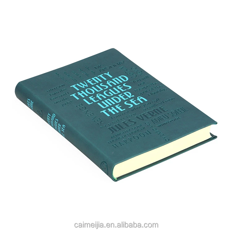 OEM High Quality Pu Leather Cover Hardcover Books Adult Story Book Printing Service