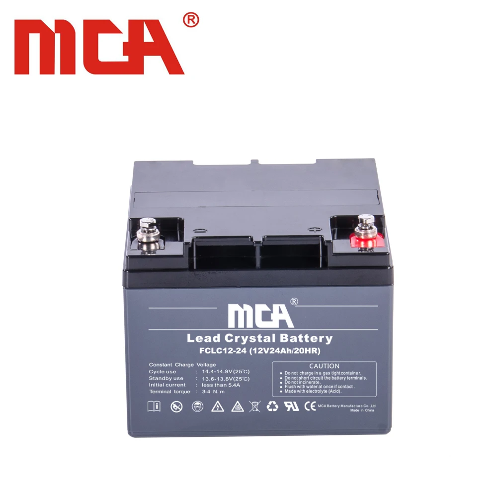 Good price 3 years of warranty for lead crystal 12v battery 100ah