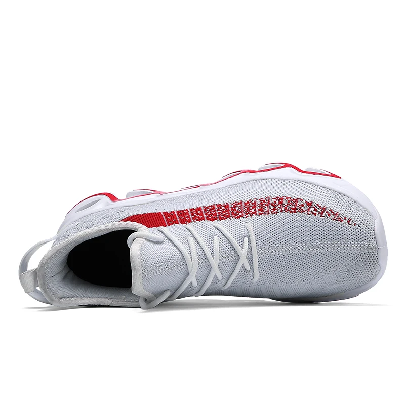 Мужские кроссовки большого размера, плетеные беговые туфли с лезвиями, международная торговля