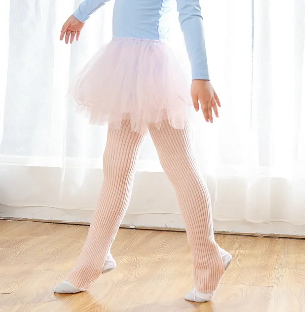 55CM Adult wool yoga warm Latin leg protector lengthening step over the knee pile socks ballet dance knee high socks