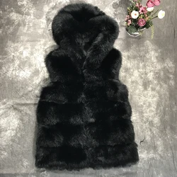 Стандартной длины ptktyjuj wdtnf цветной жилет поставка сфабрики искусственной мех женские пальто