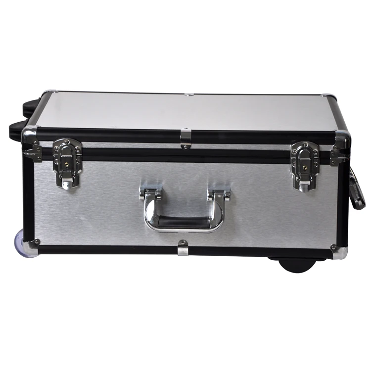 Long reinforce durable hardware flight equipment aluminum tool case