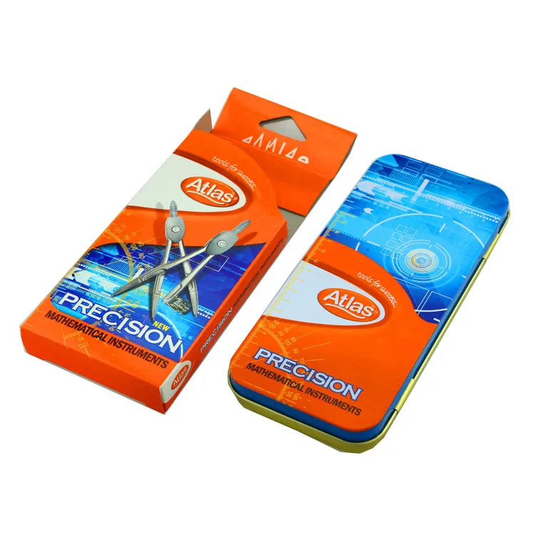 Atlas mathematical instruments , precision math set , mathematical set
