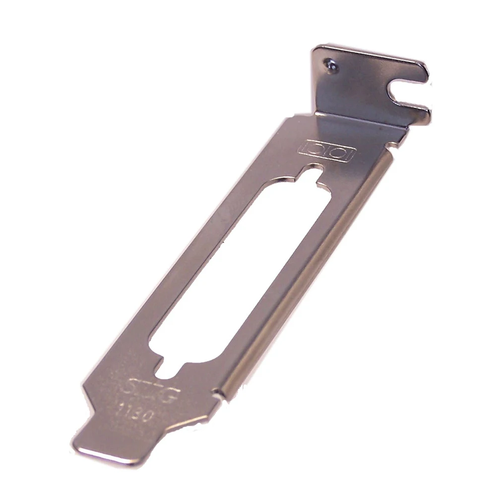 Chinese processed Precision Steel PCI Bracket with Nickel Plating, OEM enquire welcome