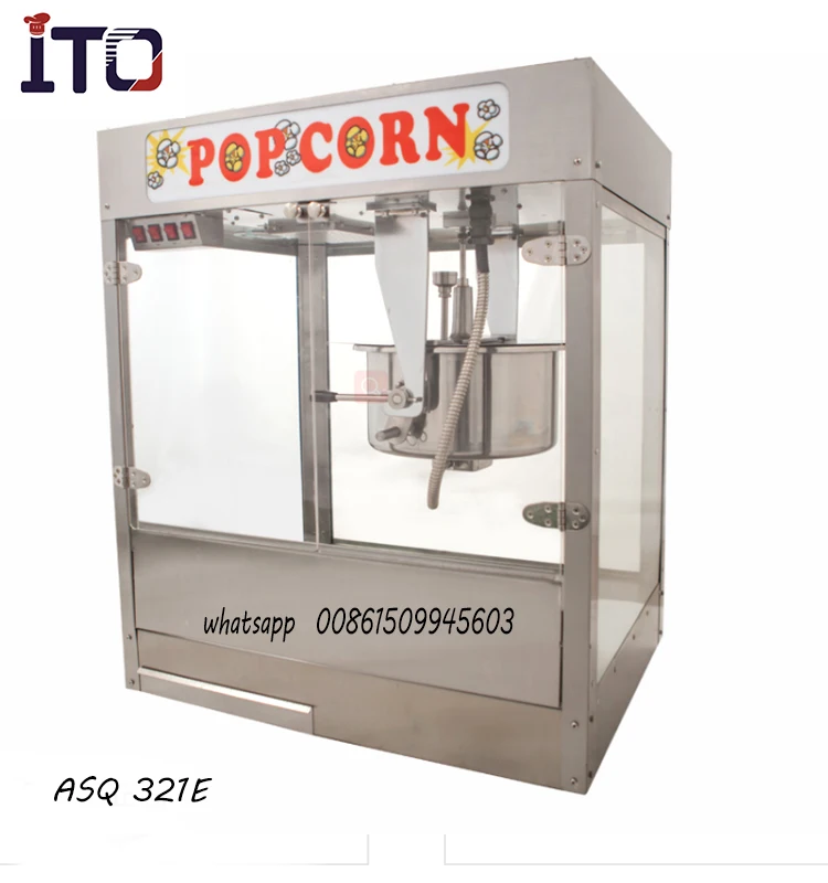 ASQ 321EO Commercial popcorn maker for cinema
