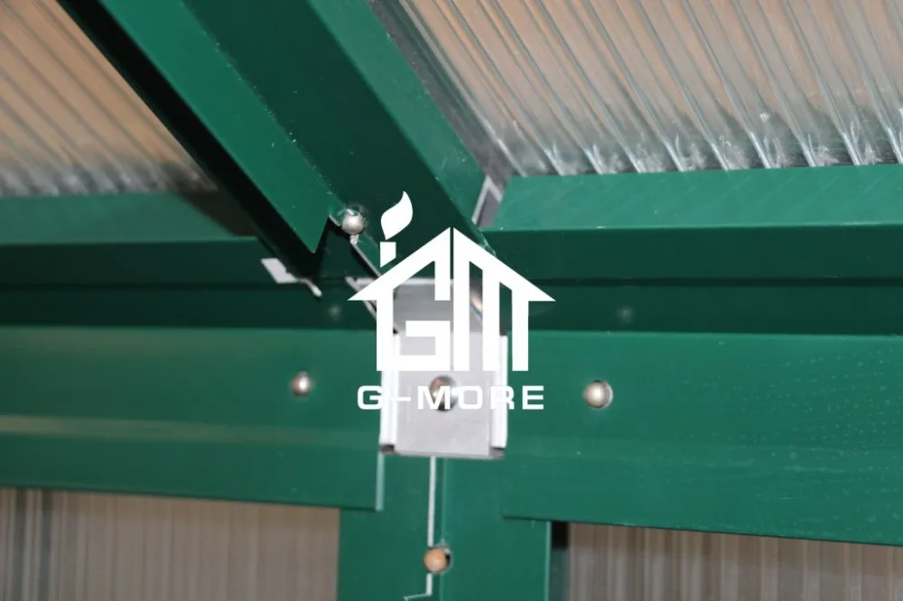 G-MORE Titan/Grange Series, 4M Width/6M Length, High Quality 4 Seasons Aluminum/10MM Polycarbonate Grange Green house(GM32406-G)