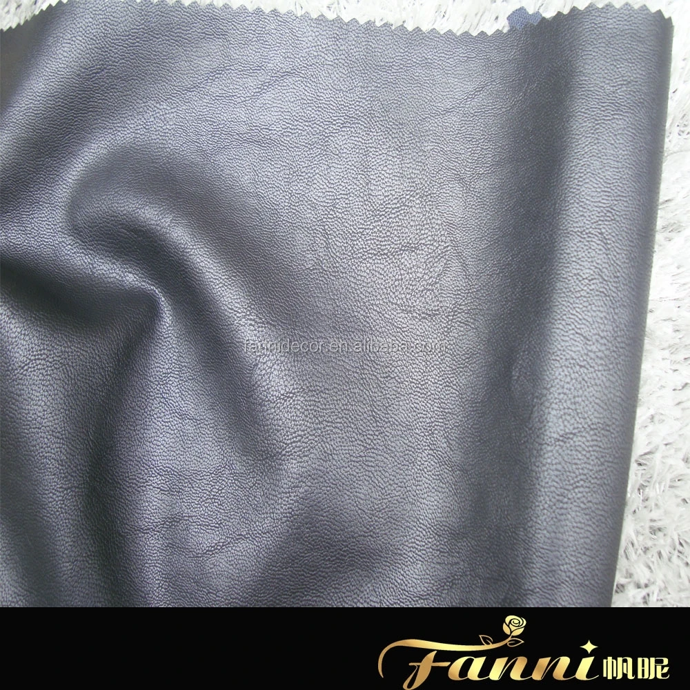 Wholesale Polyurethane Fake Leather Fabric For Jackets Suede Fabric For Leather Jacket