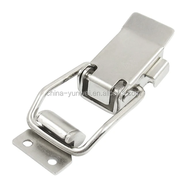 Stainless Steel Spring Loaded Toggle Case Box Chest Trunk Latch Catches Hasps Clamps