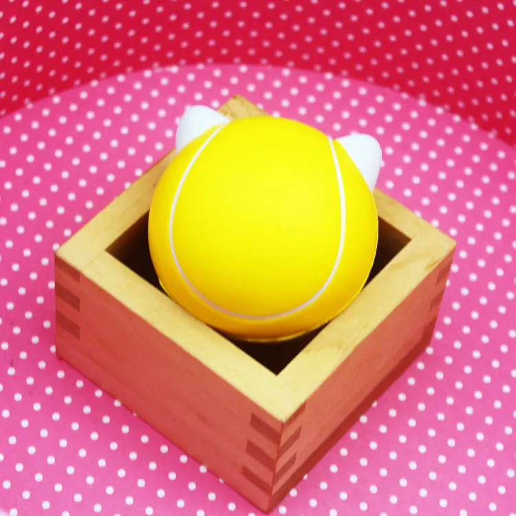 
Custom PU foam squeeze slow rising soft anti stress relievers smiley toys ball for promotional . 