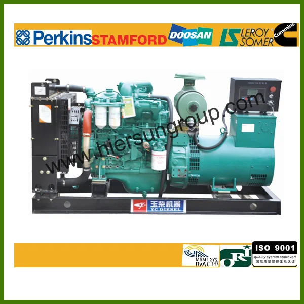 установка дизель генератора Yuchai 30квт-50квт