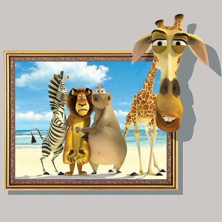  Пользовательская УФ печать Графический дизайн офисные обои магазин обоев Холст плакат 3D