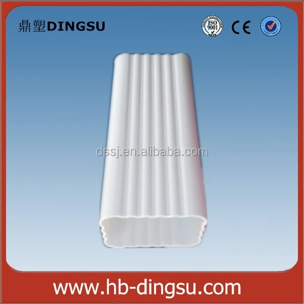 PVC plastic roofing tiles/pvc rainwater gutters/plastic corrugated roofing sheet