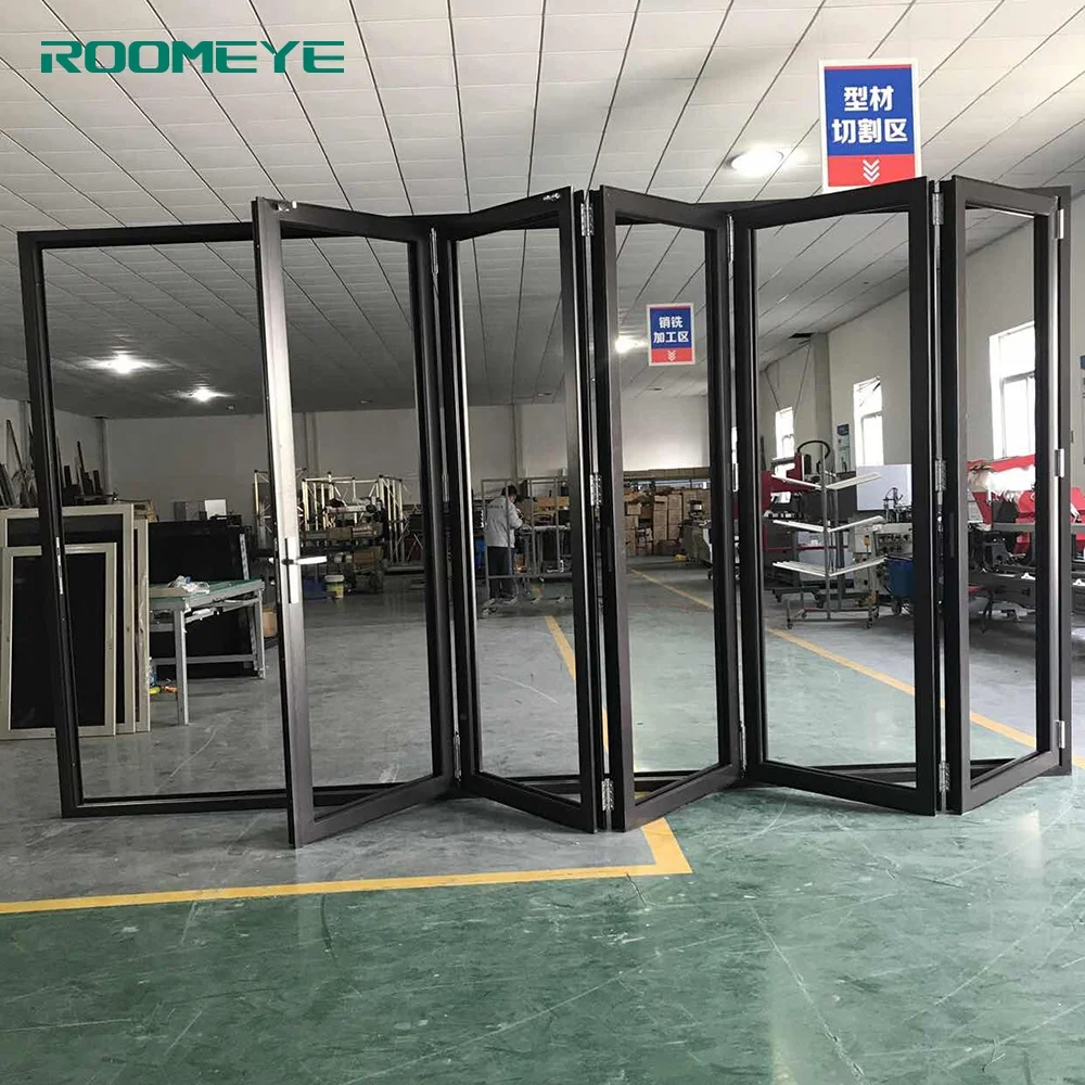 Roomeye folding door certified 80 series bi folding door