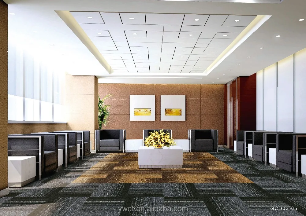 stripe nylon carpet tiles